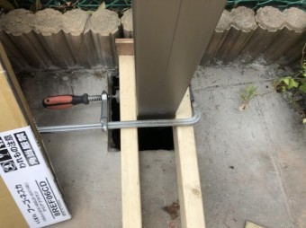 カーポートの柱