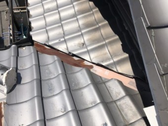 谷板金の劣化
