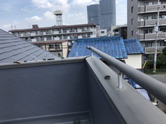 手すり撤去