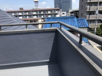 手すり復旧