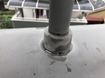 手すり根元