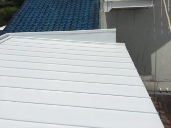 パラペット施工後