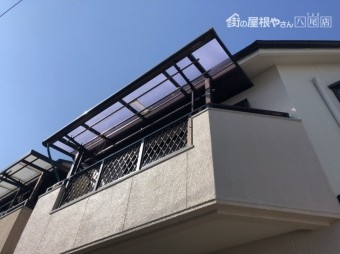 ポリカが割れた