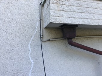 外壁ヒビ割れ補修