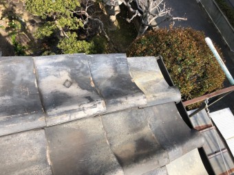 瓦補修