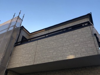 テラスが飛んだ