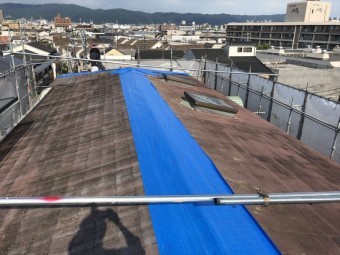 八尾市 カバー工法 スレート屋根