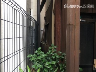 外壁が崩れ落ちそう