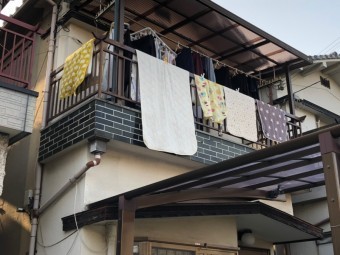 ベランダが落ちそう