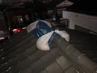 八尾市 台風養生