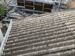 工場屋根施工前