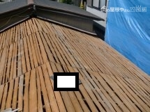 八尾市屋根解体後