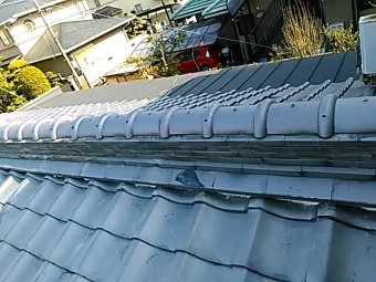 棟瓦積み替え