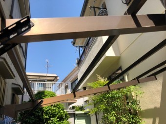 波板撤去完了