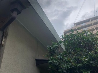 軒天修理完了