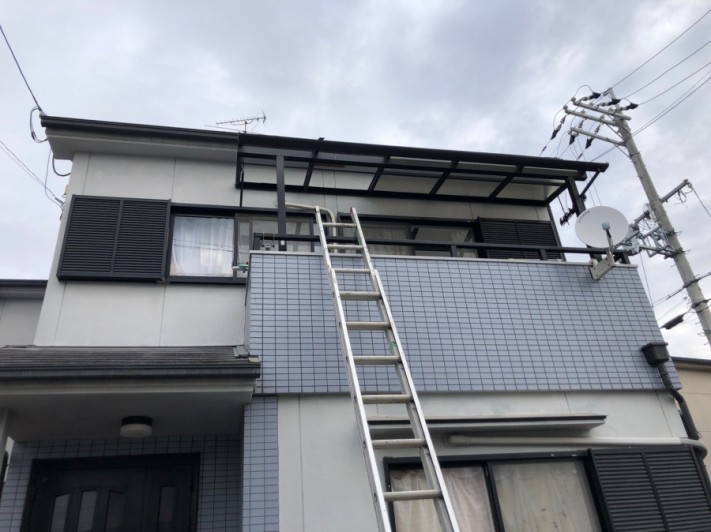 八尾 ベランダの屋根
