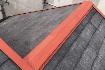 棟板金錆び止め塗装