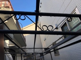波板撤去後