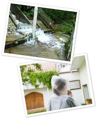 二次災害を防ぎましょう