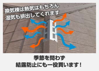 季節を問わず結露防止にも一役買います!