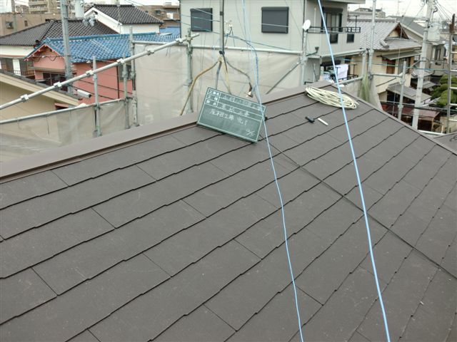 八尾市ストレート屋根