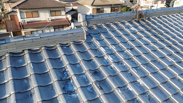 経年劣化が進んだ屋根
