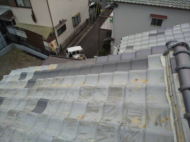 屋根修理後