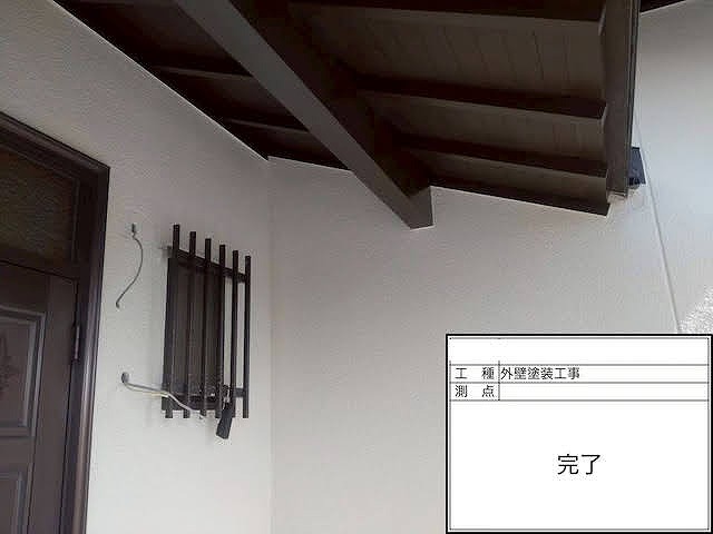 塗装工事後の外壁