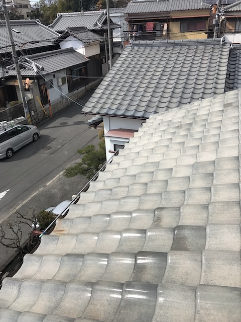 端部を含む瓦屋根確認