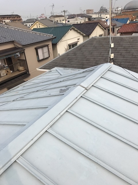 立平葺きとの取り合い
