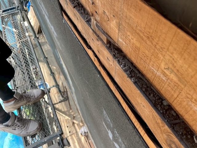 撤去後の木下地確認